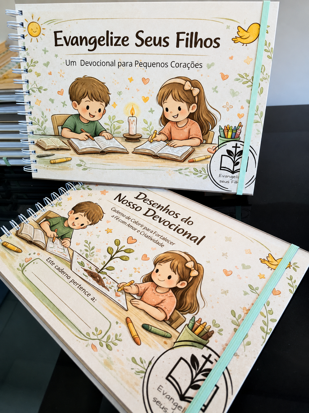 COMBO Devocional + Caderno de Desenhos